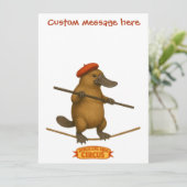 Plato platypus tightrope walker カード (スタンド正面)