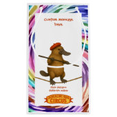 Plato platypus tightrope walker スモールペーパーバッグ (裏面)