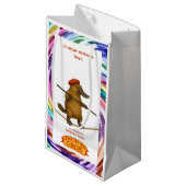 Plato platypus tightrope walker スモールペーパーバッグ (正面アングル)