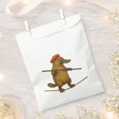 Plato platypus tightrope walker フェイバーバッグ (クリップ留めされた状態)