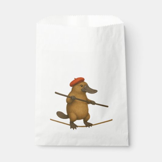 Plato platypus tightrope walker フェイバーバッグ (正面)