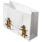 Plato platypus tightrope walker ラージペーパーバッグ (正面アングル)