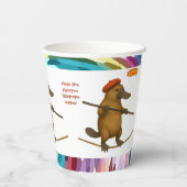 Plato platypus tightrope walker 紙コップ (裏面)