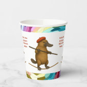 Plato platypus tightrope walker 紙コップ (左)