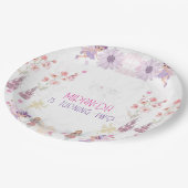 Platos con diseño de Hadas ペーパープレート (アングル)