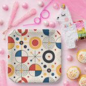 Platos diseño geométrico ペーパープレート (パーティー)