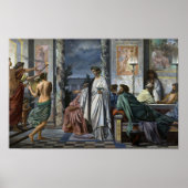Plato's Symposium by Anselm Feuerbach ポスター (正面)