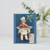 Platter and Wishboneでトルコとシェフ ポストカード (スタンド正面)