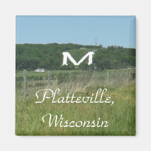 Plattevilleのウィスコンシンの磁石 マグネット