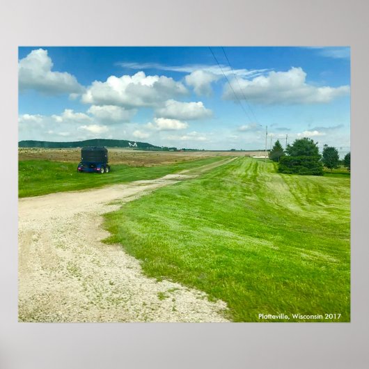 Platteville, Wisconsin Photography Poster ポスター (正面)