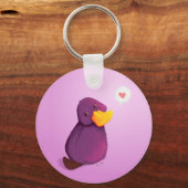 Platy Love：キーチェーン キーホルダー (正面)