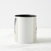 Platycercus Brownii、かブラウンのインコ(プレート2 マグカップ (中央)