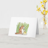 Platyplusカード カード (黄色い花)