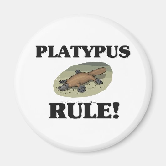 PLATYPLUSルール! マグネット (正面)