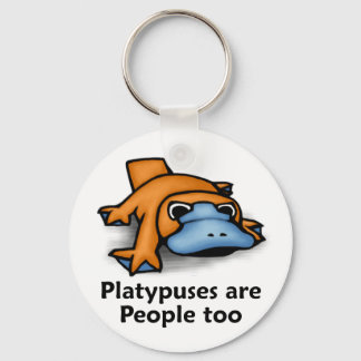 PlatyprusはPeopleでもある キーホルダー