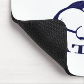 Platypusのマウスパッド-青 マウスパッド (コーナー)