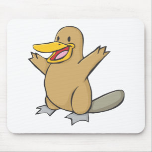 Platypusの幸せな漫画 マウスパッド