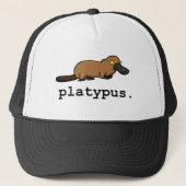 Platypusの薄い色 キャップ (正面)
