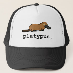 Platypusの薄い色 キャップ