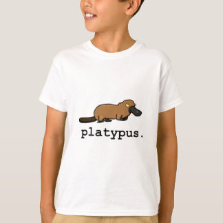Platypusの薄い色 Tシャツ