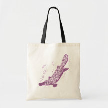 Platypusの藤色の毎日のバッグ