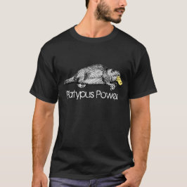 Platypus力のオーストラリアのカモノハシ目の特性 Tシャツ