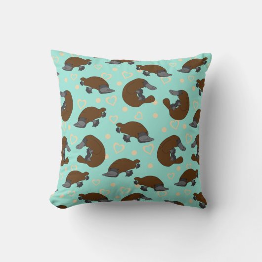 Platypus愛装飾用クッション クッション (正面)