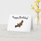 Platypus カード (黄色い花)