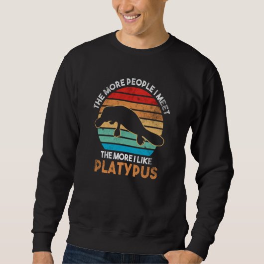 Platypus Australia Australian Animal Swea スウェットシャツ (正面)