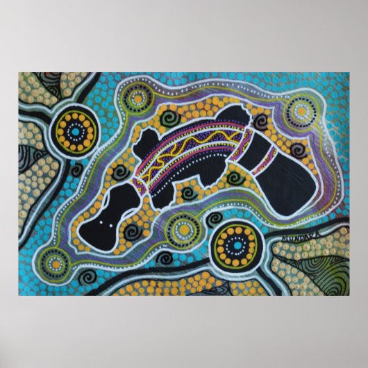 Platypus Dreaming Poster ポスター (正面)