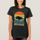 Platypus Whisperer Apparel Platypuses   Tシャツ (正面)
