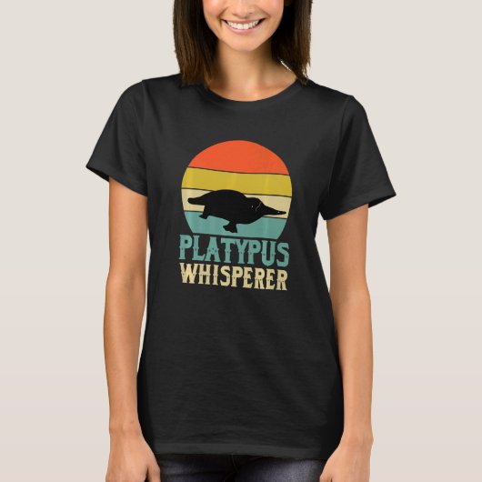 Platypus Whisperer Apparel Platypuses Tシャツ (正面)