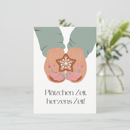 Plätzchen Zeit, Herzens Zeit サンキューカード (スタンド正面)