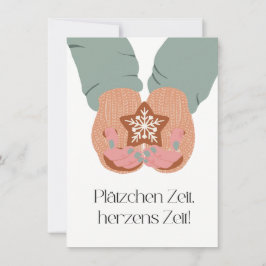 Plätzchen Zeit, Herzens Zeit サンキューカード