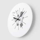 Play ラージ壁時計 (傾斜)