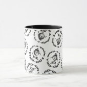 Play Around Find Out Pattern Funny Golfer Gift マグカップ (中央)