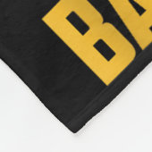 Play Badminton Shuttle Retro Badminton Player Game フリースブランケット (角)