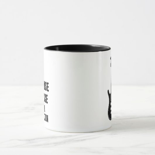 PLAY, COMPOSE, PRODUCE FROM THE LOW END マグカップ (中央)