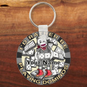 Play Dominos キーホルダー (正面)