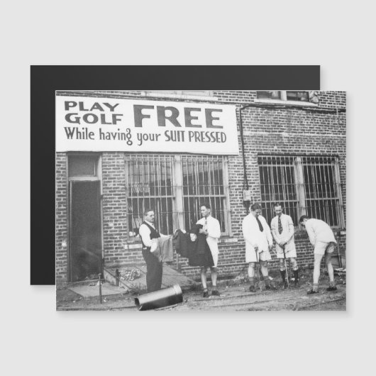 Play Golf Free (While Having Your Suit Pressed) Po (正面/裏面)