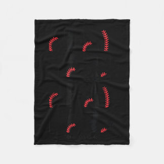 Play Hard Pray Hard Youth Boy Christian Baseball J フリースブランケット