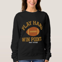 Play Hard, Win Points Retro Game Day Sports