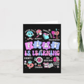 Play Is Learning Teacher First Day Of School Back カード (正面)