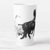 Play Is the Language カフェラテマグ (正面)