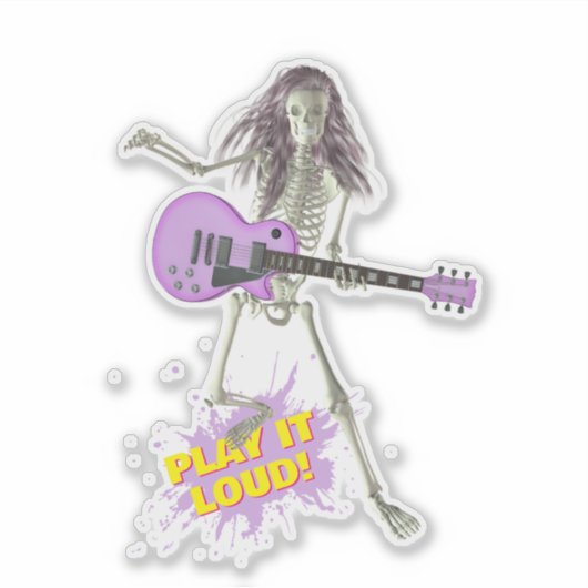 Play It Loud!  シール (正面)