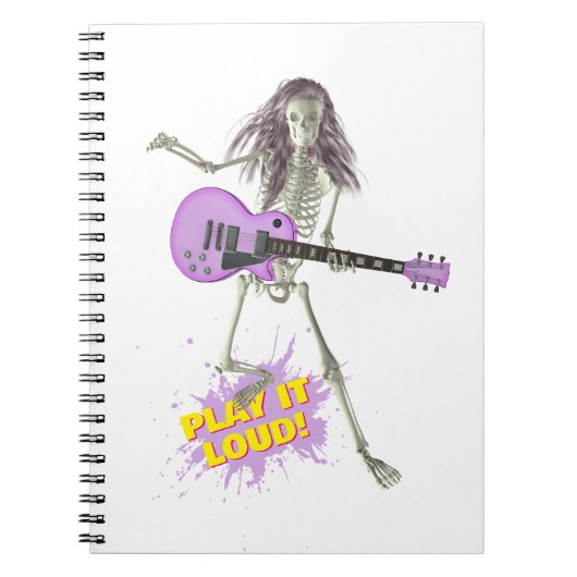 Play It Loud!  ノートブック (正面)