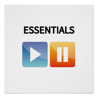 "Play Life / Pause Doubt" music and life lover  ポスター