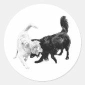 Play Never Waits ラウンドシール (正面)