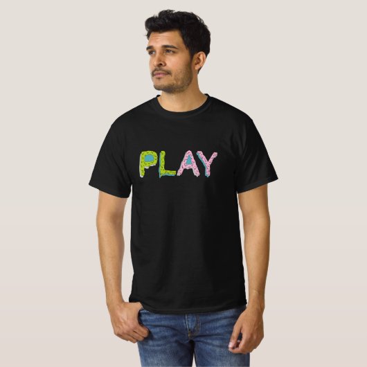 play playing tシャツ (正面フル)