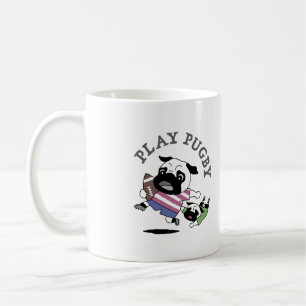 ”PLAY PUGBY" コーヒーマグカップ